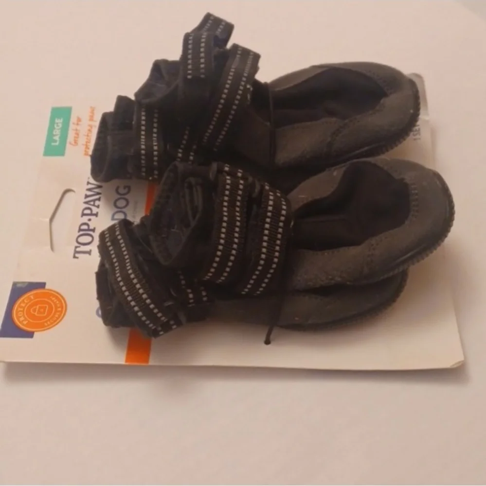 NEW Top Paw outdoor dog boots sz L
